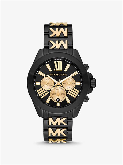 michael kors oversized wren silver-tone watch|Oversized Wren Two.